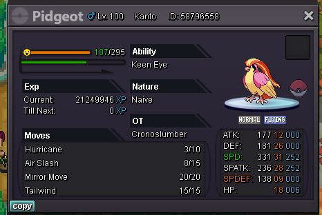 best pidgeot nature|Pidgeot (Pokémon) .